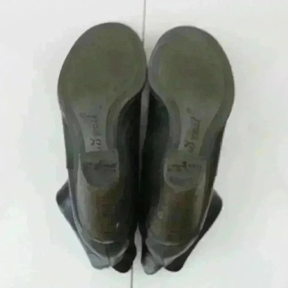 Paul Green Women's Stella Black Leather Ankle Studded Booties Size 4.5 UK 7 US - Picture 3 of 8